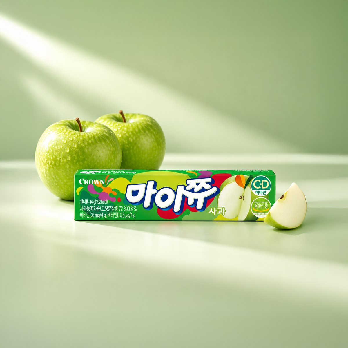 [크라운] 마이쮸 사과 44g