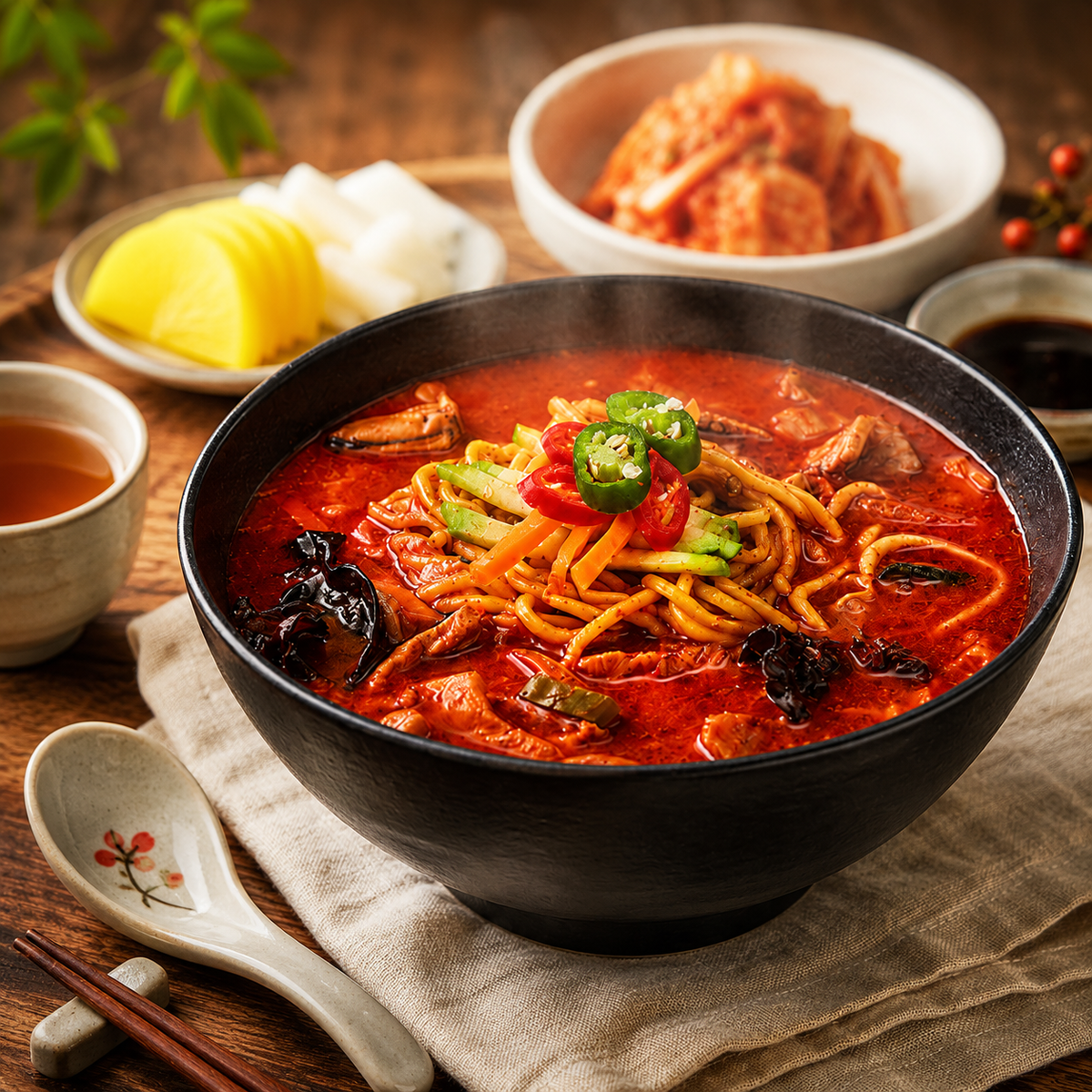 #25 Dawajo Kitchen Jjampong ca. 1kg (inkl. Nudeln) 2 Portionen