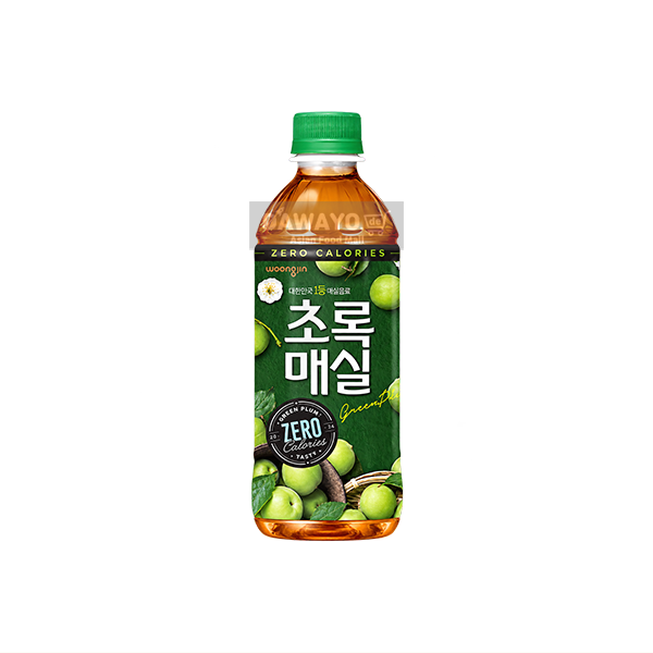 Woongjin Green Plum Drink Zero Sugar (500 ml)