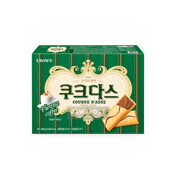 !Sale! [내수용] 크라운 쿠크다스 비엔나 커피 128g