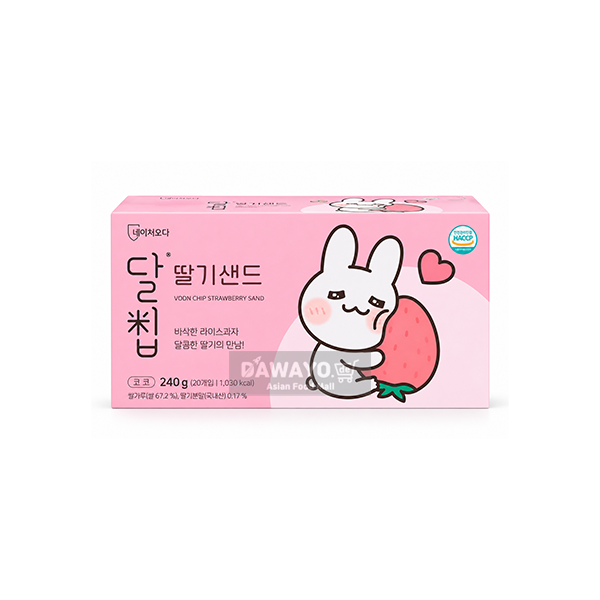 네이처 오다 달칩 딸기 샌드 12g 20개입