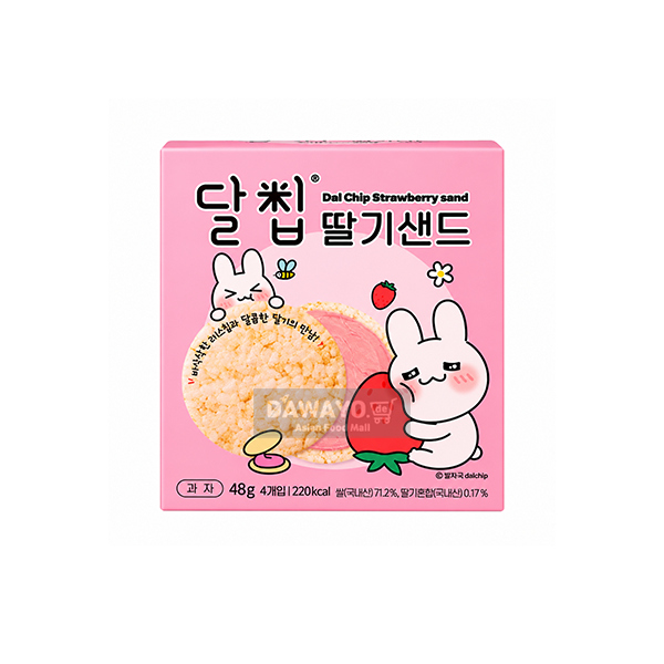 네이처 오다 달칩 딸기 샌드 12g 4개입