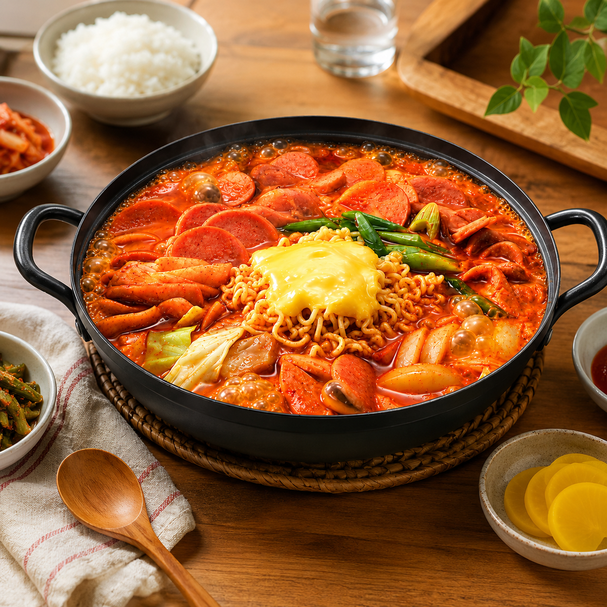 #19 Dawayo Budaejjigae Meal Kit (2 Portionen) + Gemüse