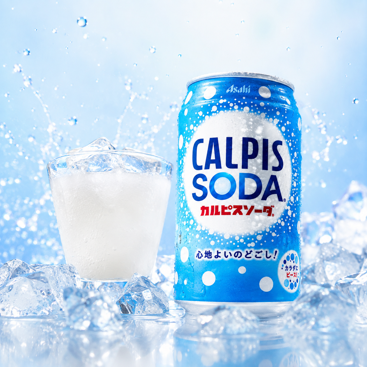 Milkis Original Asahi Calpis Soda-Geschmack 350ml