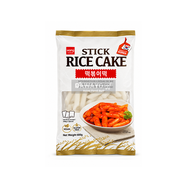 Wang Reiskuchen für Tteokbokki 600 g (4 × 150 g)