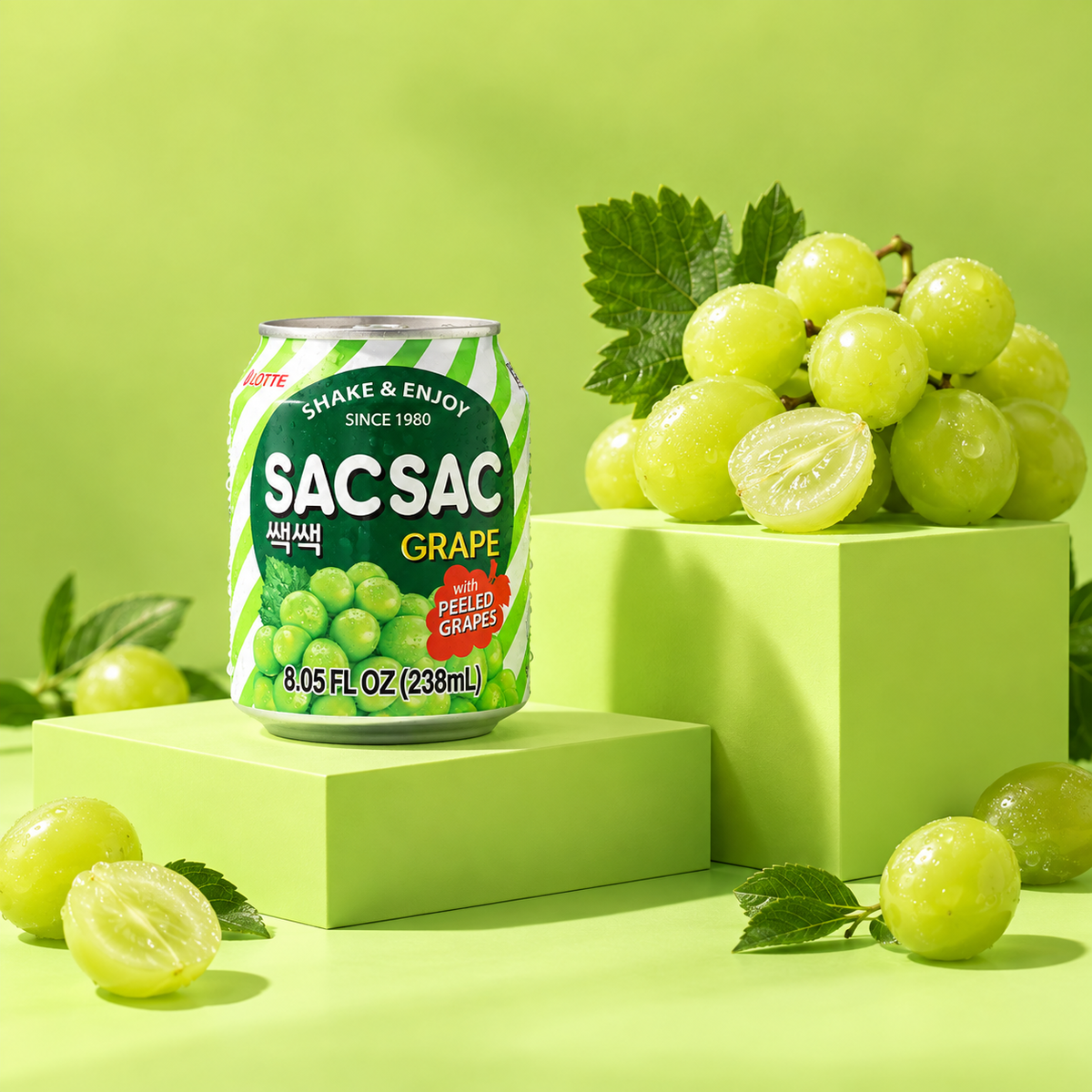 Lotte Sacsac Traubengetränk 238ml