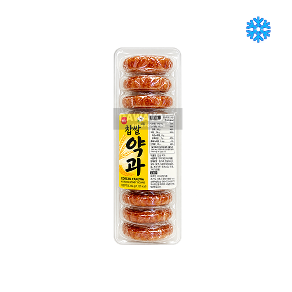 wang 찹쌀 약과 320g (라운드케이스)