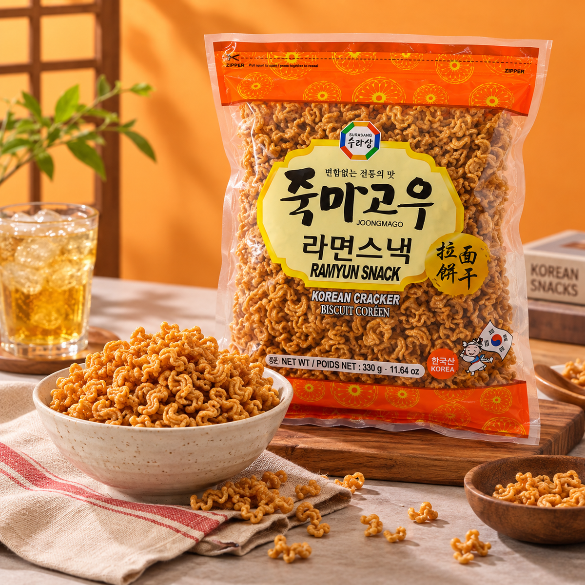 Surasang Jukmagou Ramensnack 330g