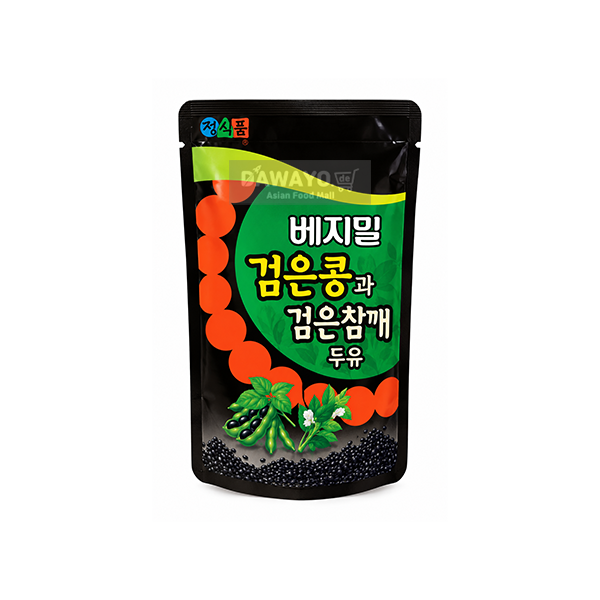 Vegemil Schwarze Bohnen & Schwarzer Sesam Beutel 190ml