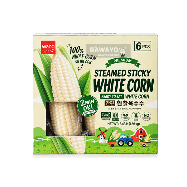 Wang White Boiled Sweet Corn 1.56 kg (6 pcs)