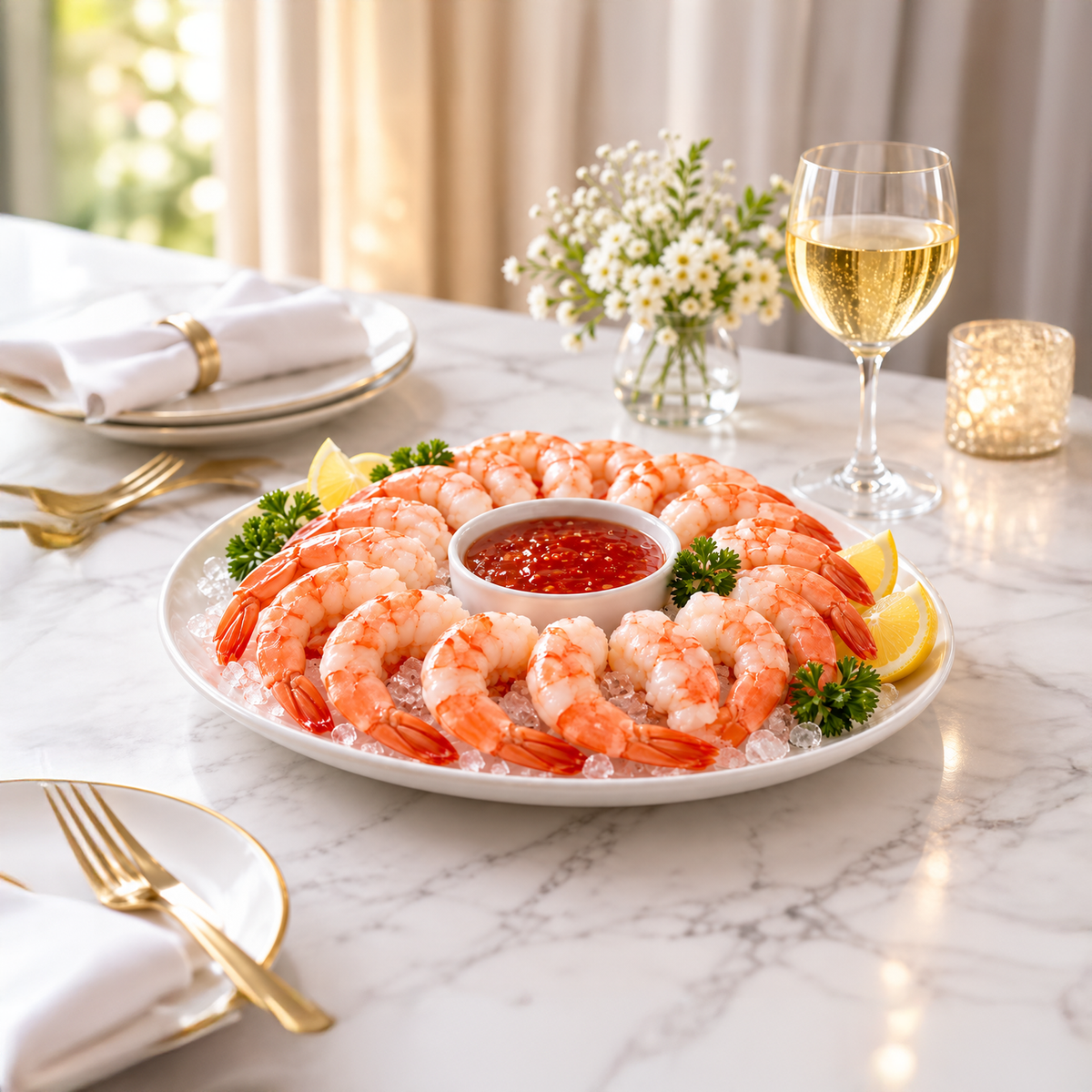 Cocktail Shrimp with Sweet & Spicy Sauce 300g