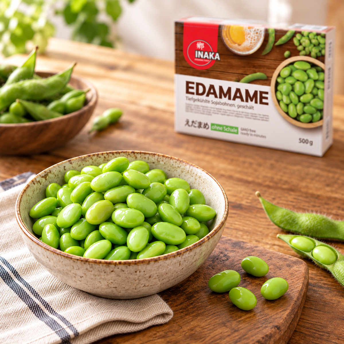 Inaka Edamame ohne Schale 500 g