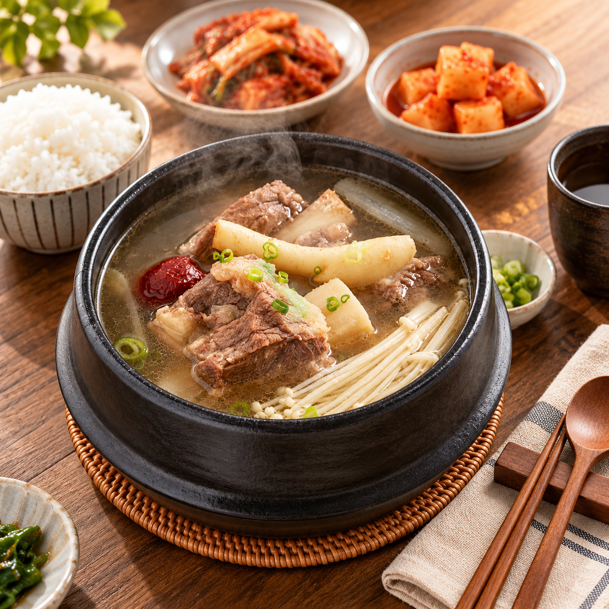 #18 Dawayo Galbitang (over 1kg) + Vegetables