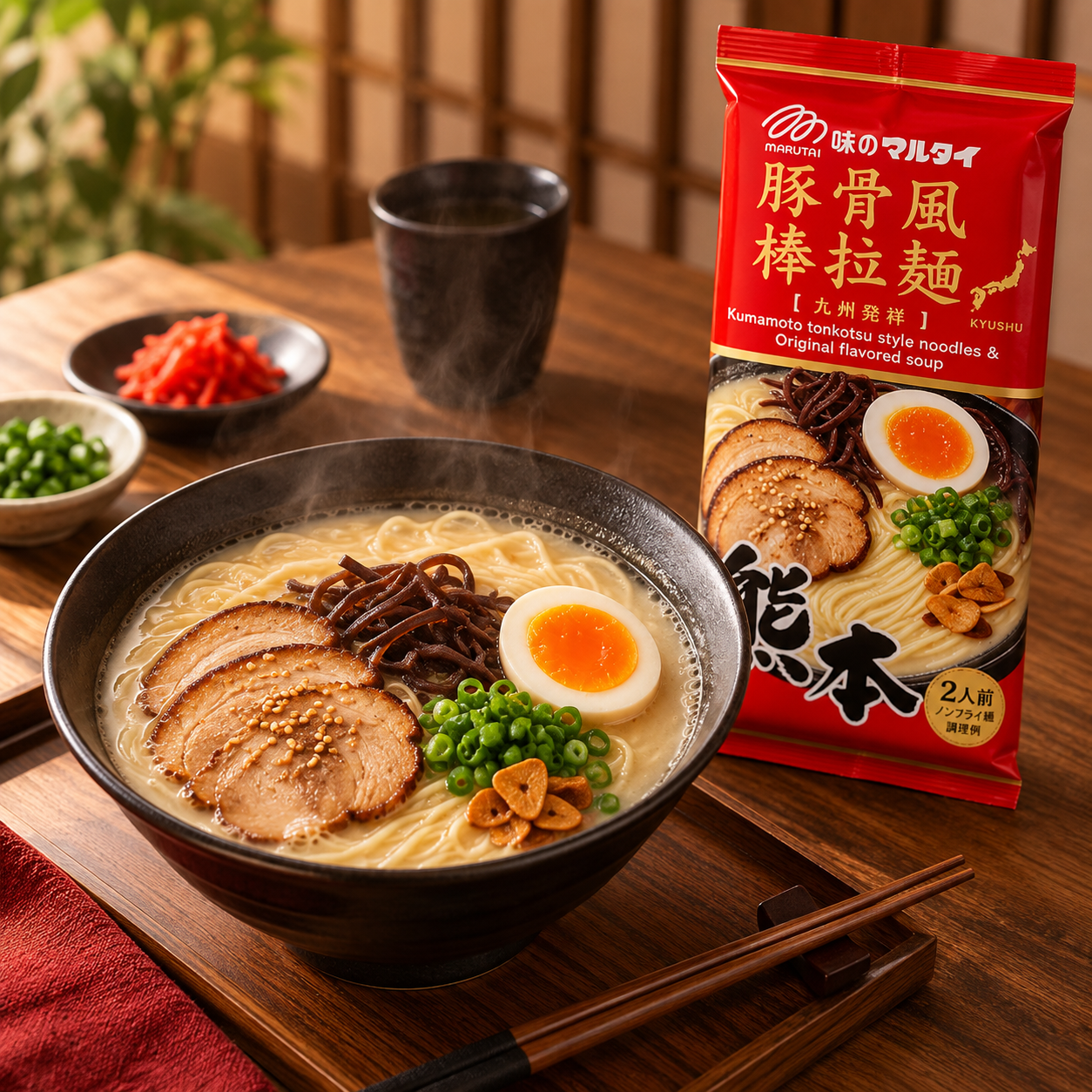 Marutai Kumamoto Ramen 180g (Tierfrei)