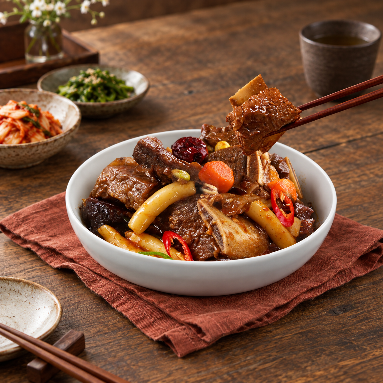 #4 Dawayo Handmade Braised Short Ribs (800g) + Vegetables
