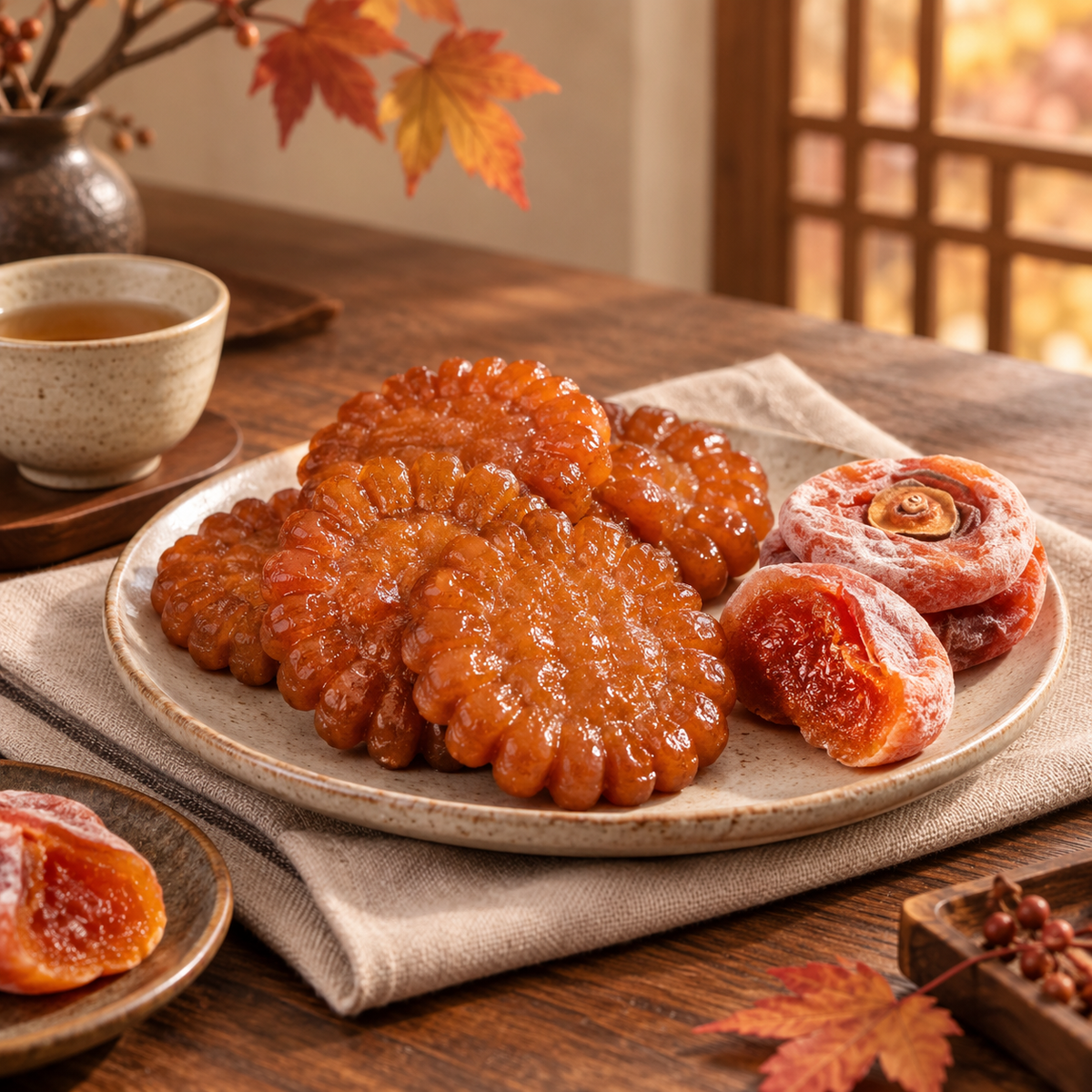 Surasang Sangju Dried Persimmon Yakgwa (Honey Pastry) 300g