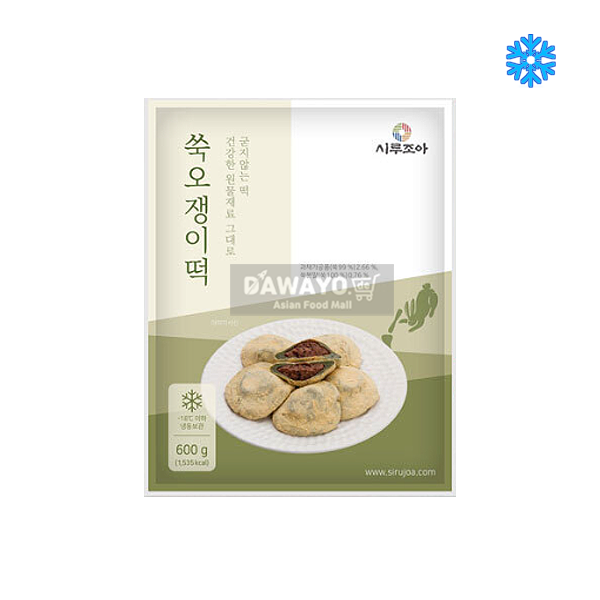 [Domestic] Sirujoa Always Soft Mugwort Rice Cake (10 pcs, 600g)