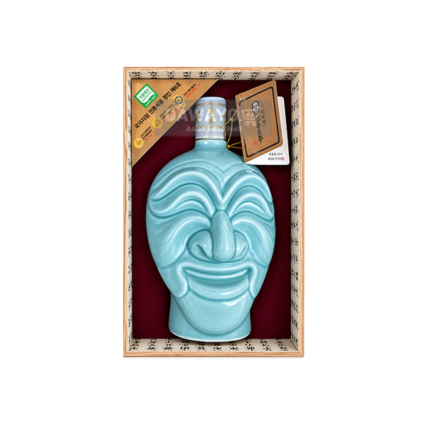 Meongin Andong Yangban-Tal Keramik Ilpum Soju 400ml