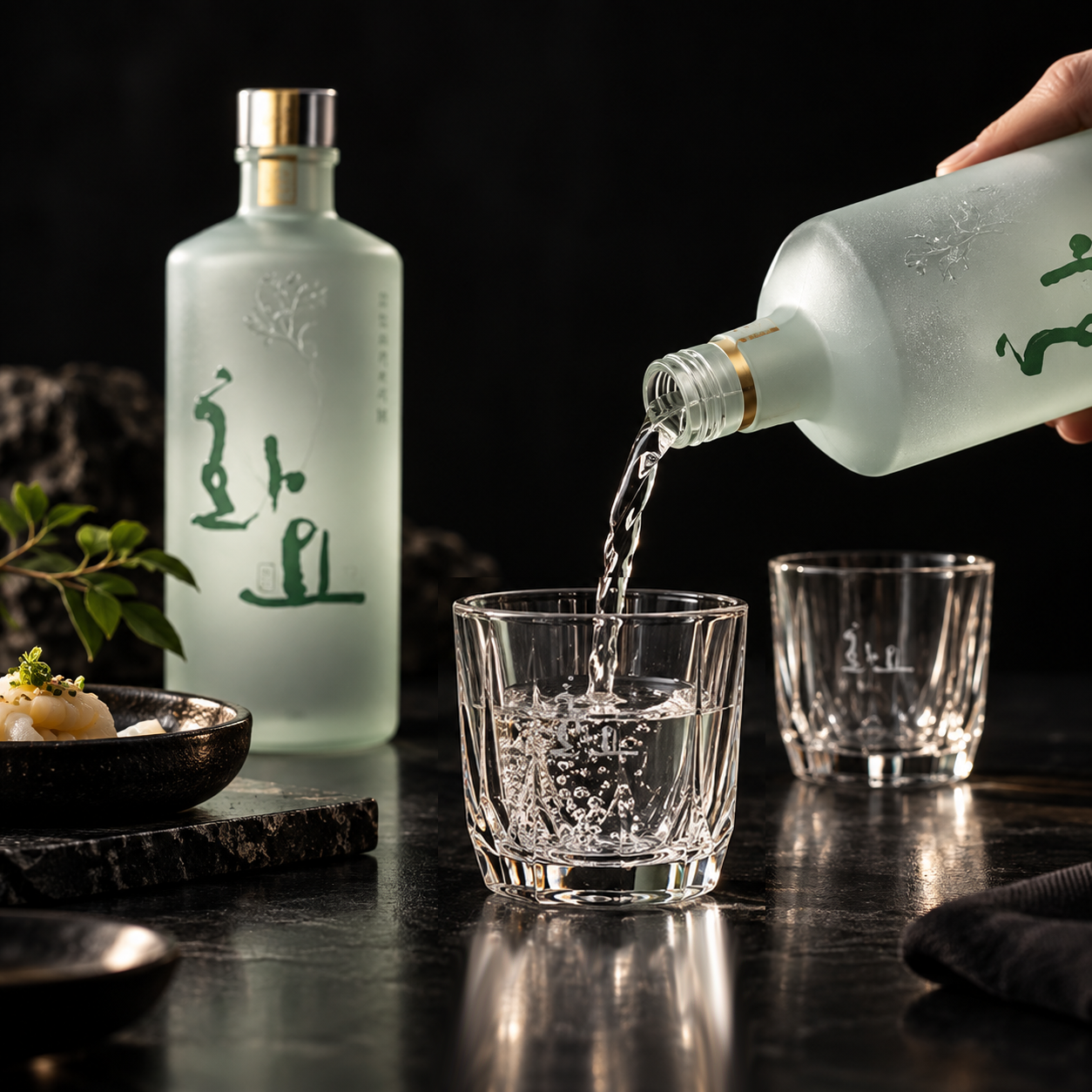 Hwayo 17 Gift Set (Two 375ml bottles of Hwayo 17 + 2 glasses)