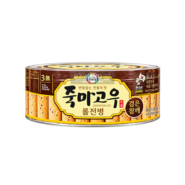 죽마고우 롤전병(검은참깨) 365g