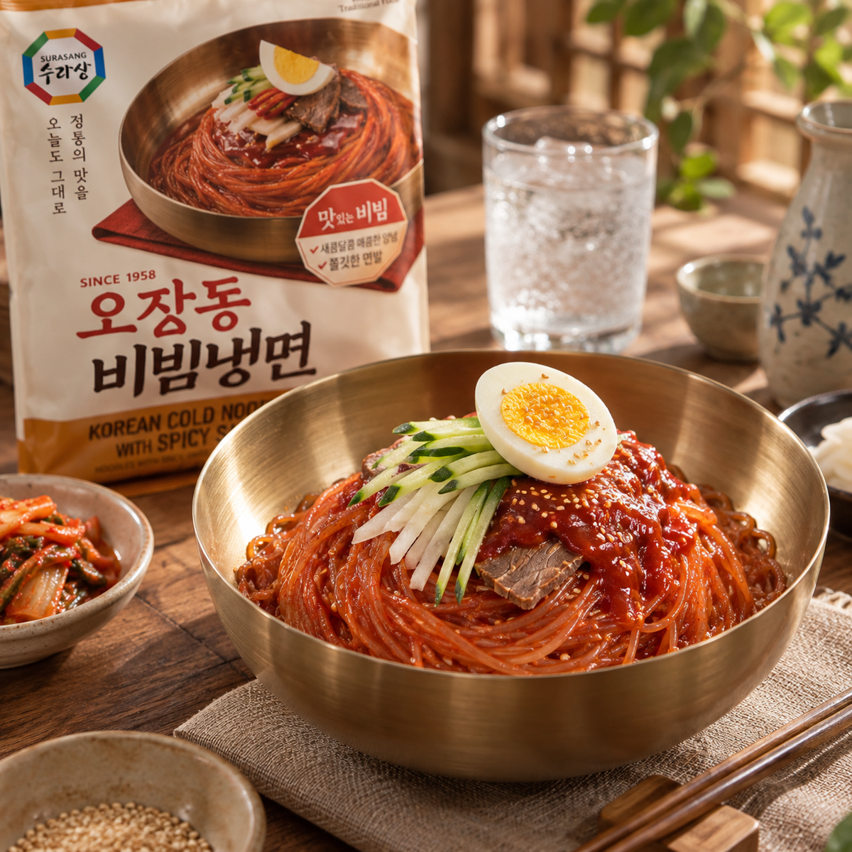 수라상 오장동 비빔냉면 512g (2인분)