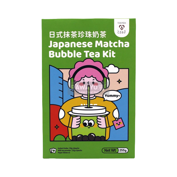 토키메키 버블티 키트 말차맛 255g