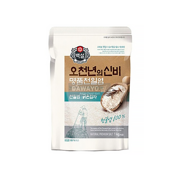 백설 오천년의 신비 명품 천일염 굵은소금 1kg