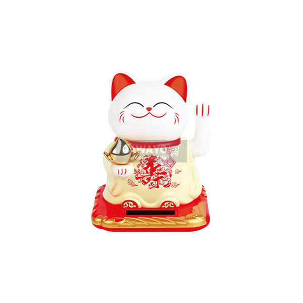 Goldene Glückskatze Manekineko (Gold)