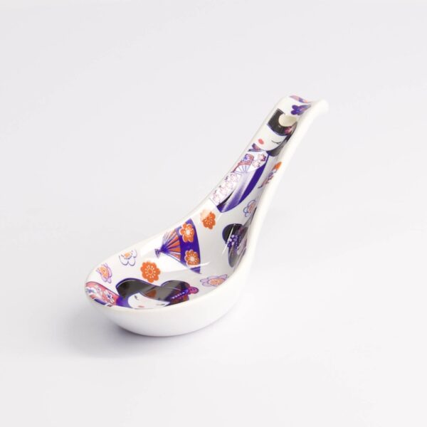 Niedlicher japanischer Löffel 13,8x4,8cm (Farbe zufällig)