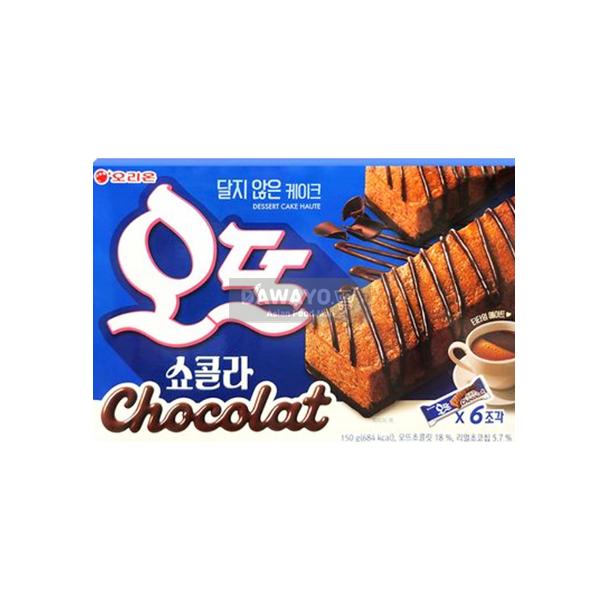 오리온 오뜨 쇼콜라 6개입 150g