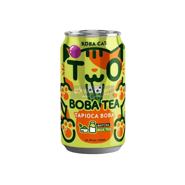 Boba Cat Bubble Tea – Matcha 315 ml