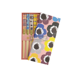 5er-Geschenkset japanischer Essstäbchen (zufällige Motive)