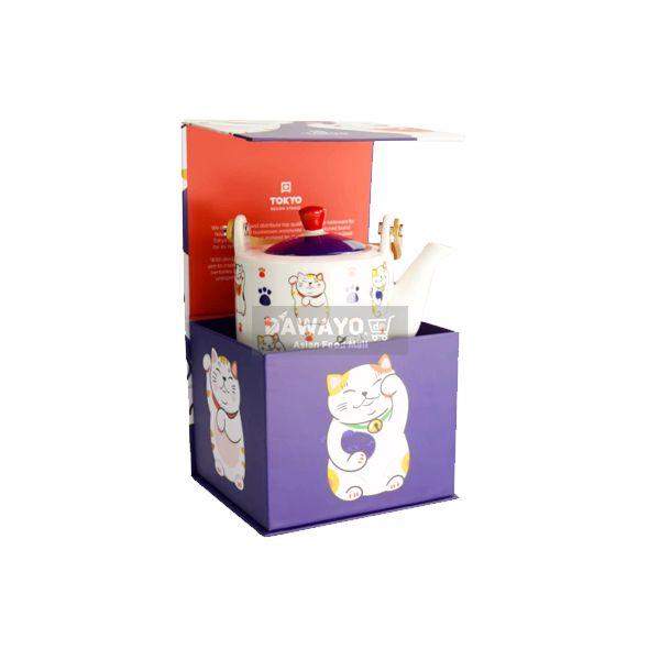 Cute Japanese-Style Teapot Gift Set (0.8L) — Random Color