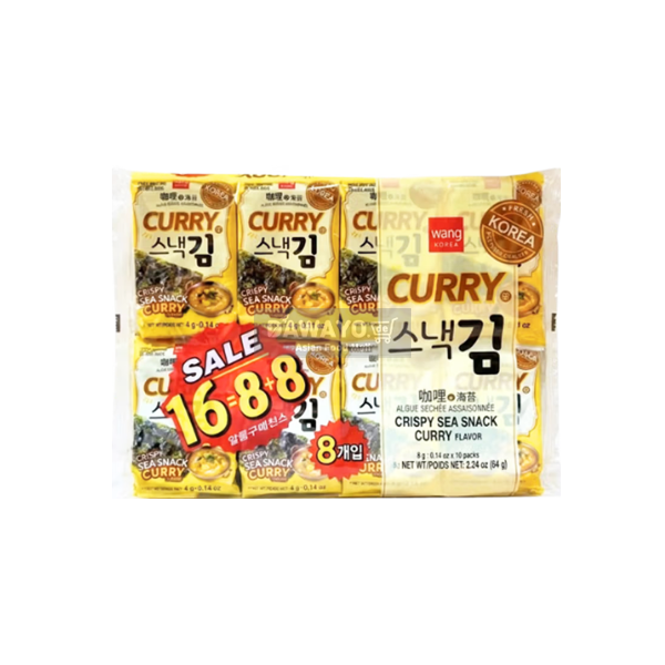 wang 카레맛 스낵김 (4g*16) 64g