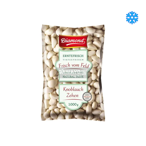 [Diamond] Peeled Whole Garlic Cloves (Quick-Frozen) 1kg