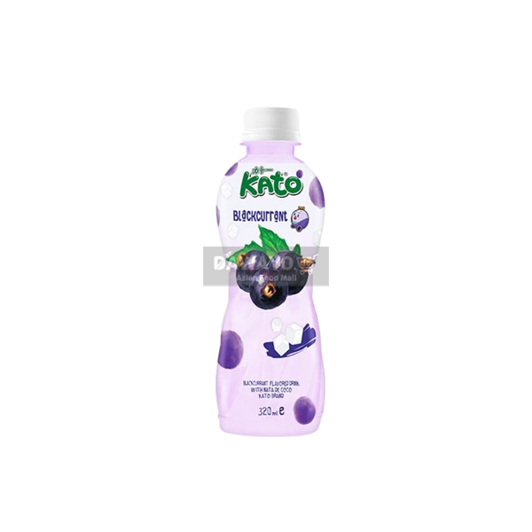 KATO  Blackcurrant Juice with Nata de Coco 320 ML
