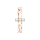 일본식 곰 캐릭터 연습용 젓가락 22cm (brown/ dark brown/ white 랜덤 발송)