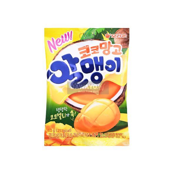 Orion Kokos-Mango-Gelee mit Fruchtstückchen 67 g