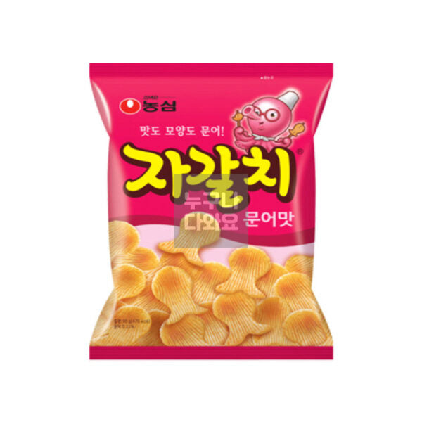 [내수용] 농심 자갈치 문어맛 90g