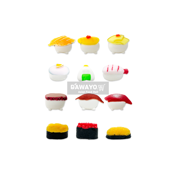 Ein Sushi-Squishy (7,2 x 5,3 cm) – Lieferung eines zufälligen Designs