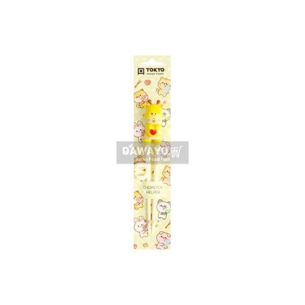 Japanese-Style Giraffe Character Training Chopsticks (18cm)