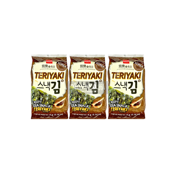wang 데리야끼맛 스낵김 (4g*3) 12g
