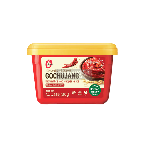 Chung Jung One Sonnengetrocknete Rote-Paprika-Braunreis-Gochujang 500g