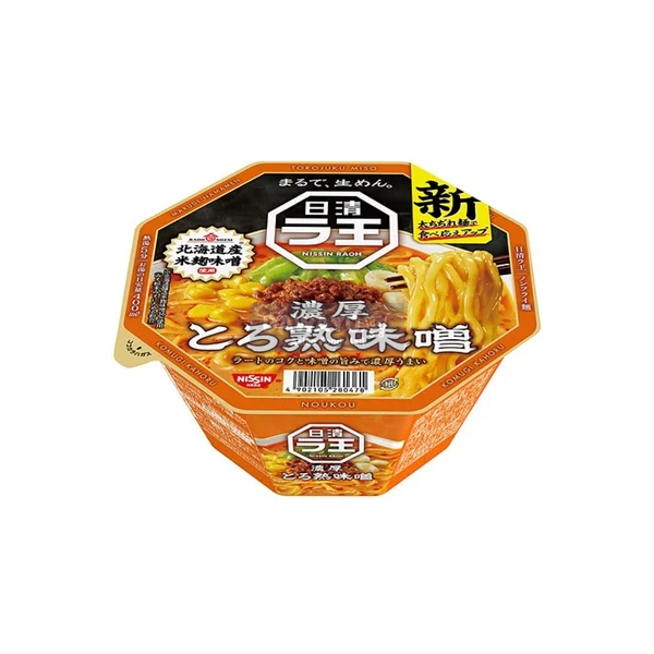 Nissin Raoh Instant-Cup-Nudeln mit reichhaltiger Miso-Suppe 118 g
