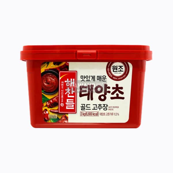 [내수용] 해찬들 태양초 고추장 3kg