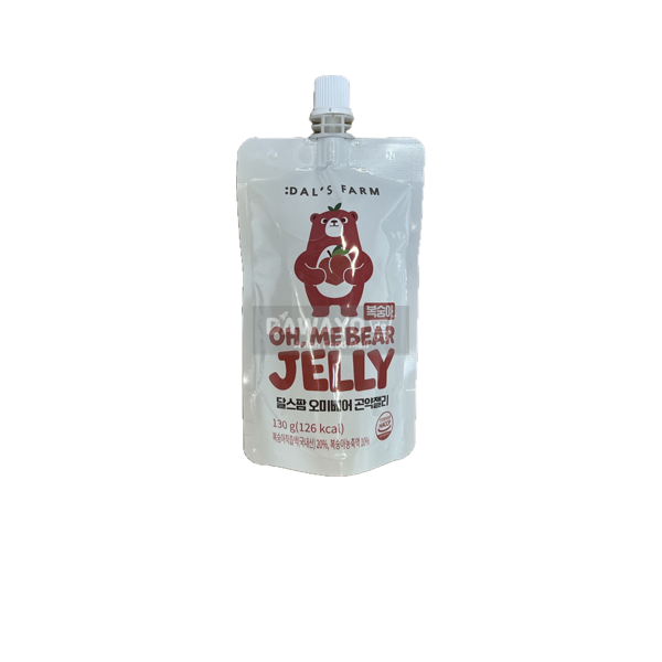 Dals Farm Omi Bear Konjac Jelly Peach Flavor 130g