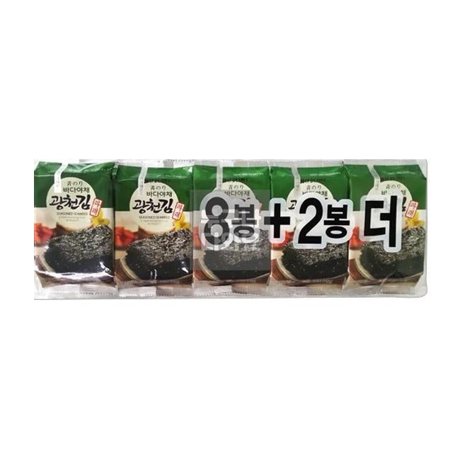 Gwangcheon Meeresgemüse Seetang-Lunchbox-Algen 8+2 50g (5g*10)