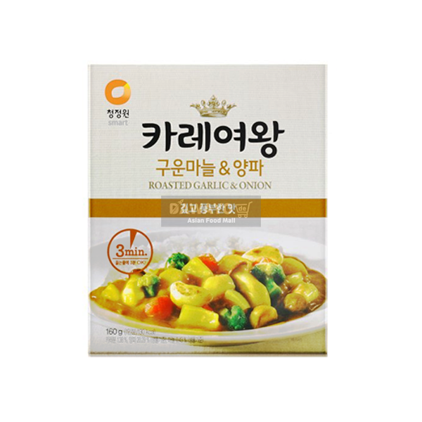 [내수용] 청정원 카레여왕 구운마늘양파 160g