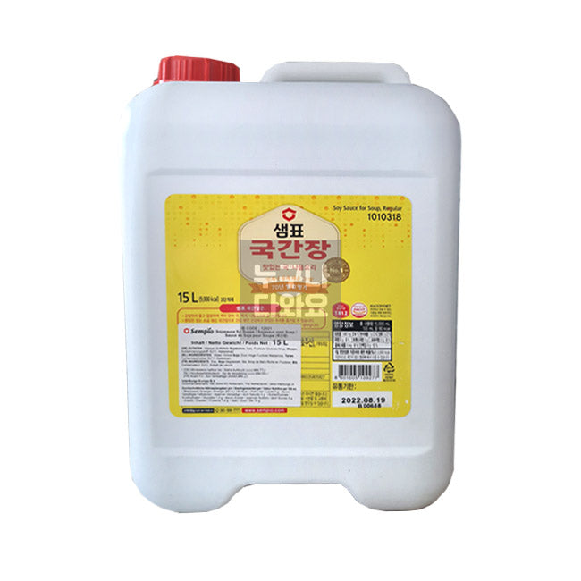 Sempio Gukganjang Sojasauce für Suppen 15 L