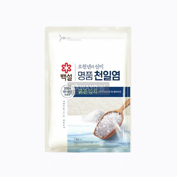 Baeksul Fünftausend Jahre Geheimnis Edles Meersalz (grobes Salz) 1kg